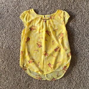 Women’s Flowy Floral Blouse Top